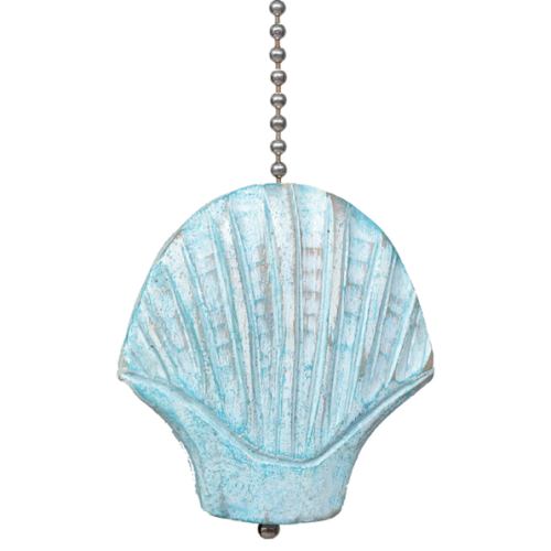 Sea Scallop Fan Pull | Bella Coastal Decor