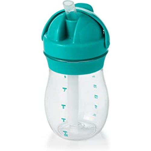 OXO Tot Transitions Straw Cup, 9 oz, Teal, Pack of 1