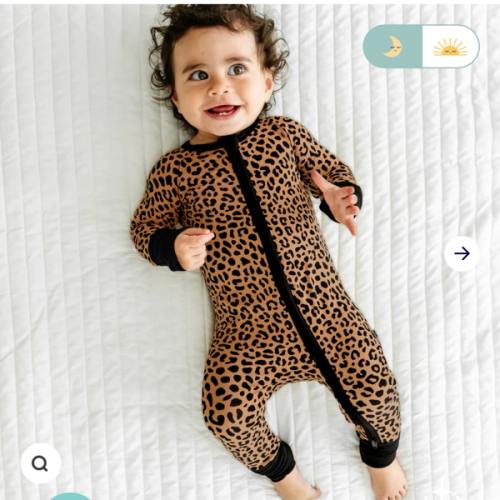 Classic Leopard Zippy - Little Sleepies