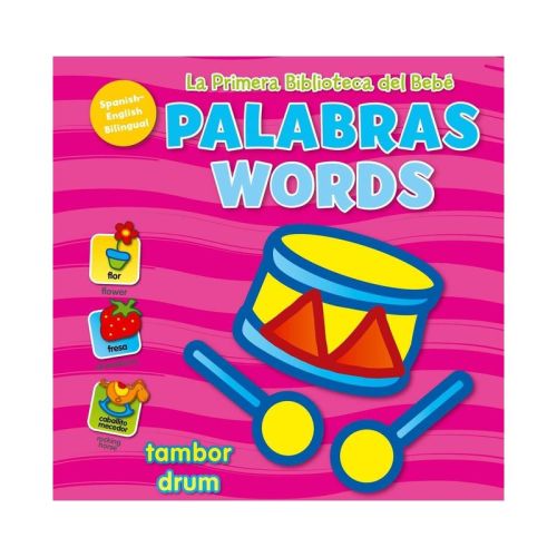 La Primera Biblioteca del Bebé Palabras (Baby's First Library-Words Spanish) - by Little Genius Books (Board Book)