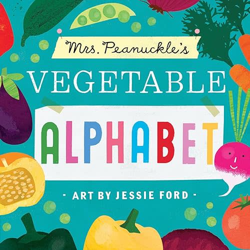 Mrs. Peanuckle's Vegetable Alphabet (Mrs. Peanuckle's Alphabet) Board book – Illustrated, September 19, 2017