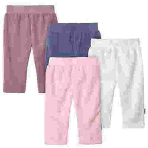 Gerber Baby Girl Fleece Pants, 4-Pack, Sizes 0/3 Months - 24 Months