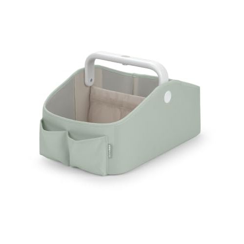 Skip Hop Diaper Caddy Organizer with Touch Sensor Night Light Nursery Style Sage
