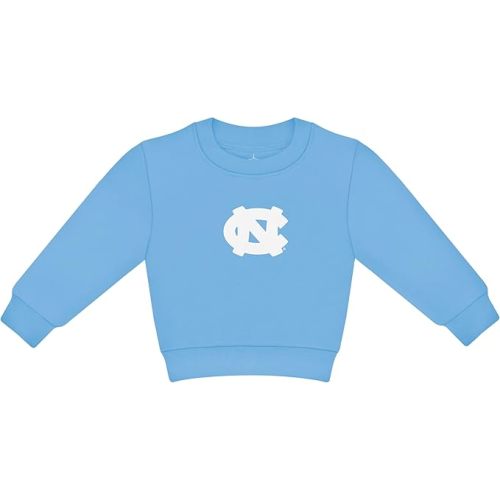 Creative Knitwear College Baby Sweat Shirt Long Sleeve - Embroidered Team Logo, for Boys & Girls (0 Months - 4T)