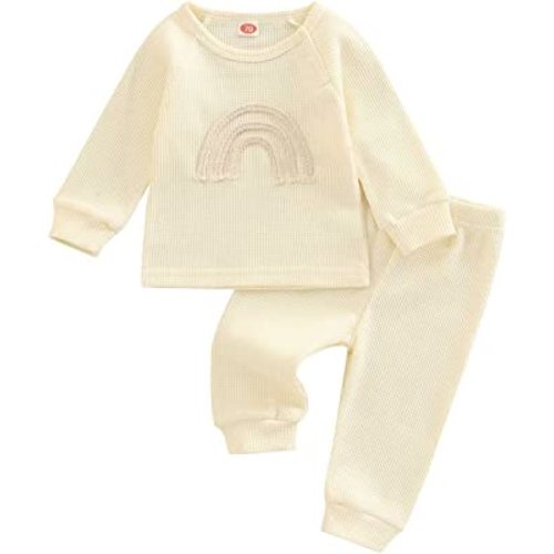 Thorn Tree Newborn Baby Girls Clothes Cotton Suit Cute Baby Kid Infant Toddler Play Wear Fall Winter Rainbow Outfits