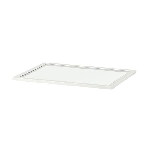 KOMPLEMENT Glass shelf - white 29 1/2x22 7/8 "