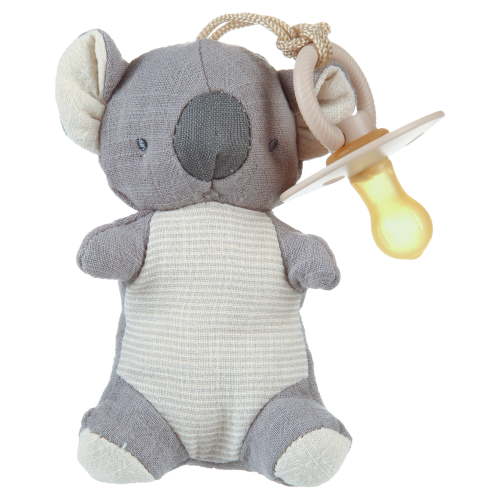 Itzy Ritzy Bitzy Bespoke Pacifier Pal - Grey Koala