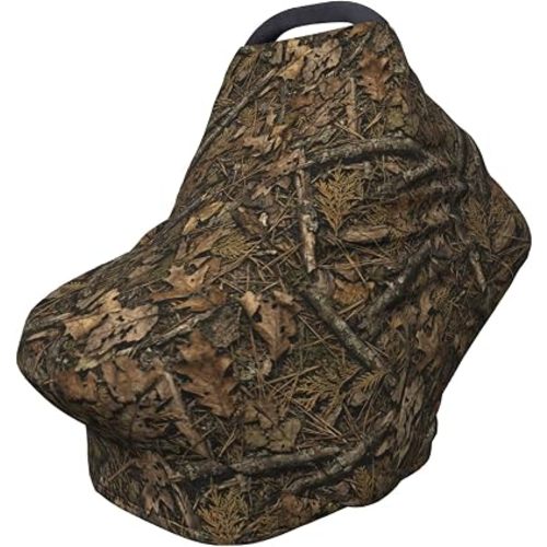 Camo Carseat Stroller Canopy Covers for Babies, Multi-Use Breathable Breastfeeding Cover, Baby Boys & Girls Hunting Print Stuff