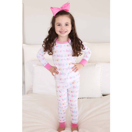 Big Sister Two Piece Pajama Set