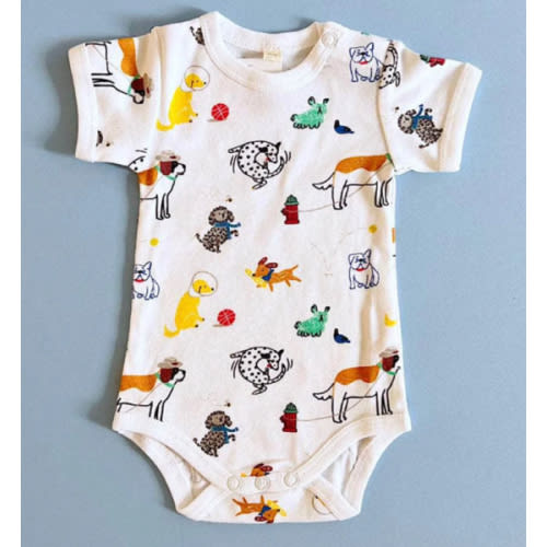 Dog-Themed Organic Onesies
