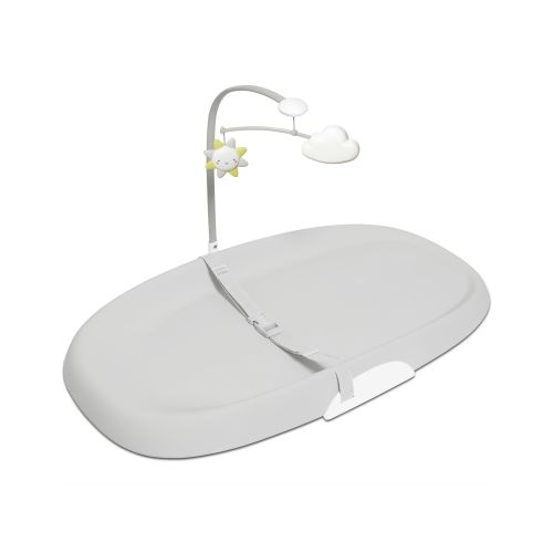 Grey Nursery Style Wipe-Clean Changing Pad - 18 in - Grey | skiphop.com