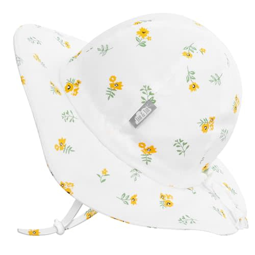 JAN & JUL Adjustable Cotton Floppy Sun-Hat with 50+ UPF Protection