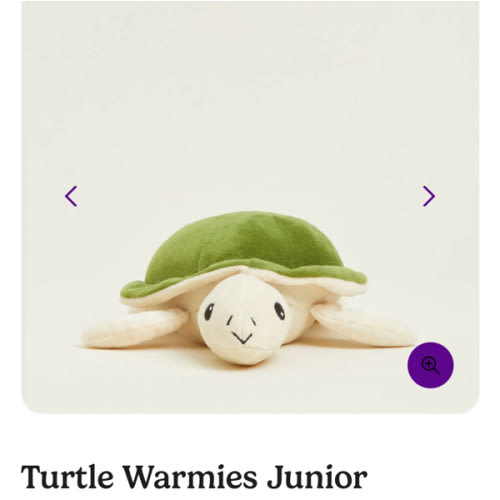Turtle Warmies Junior