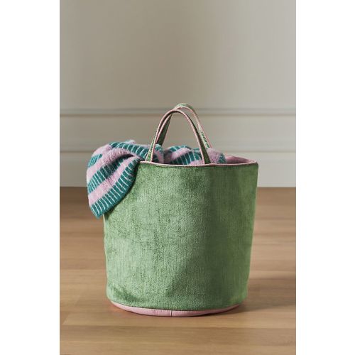 Adaline Velvet Cotton Basket