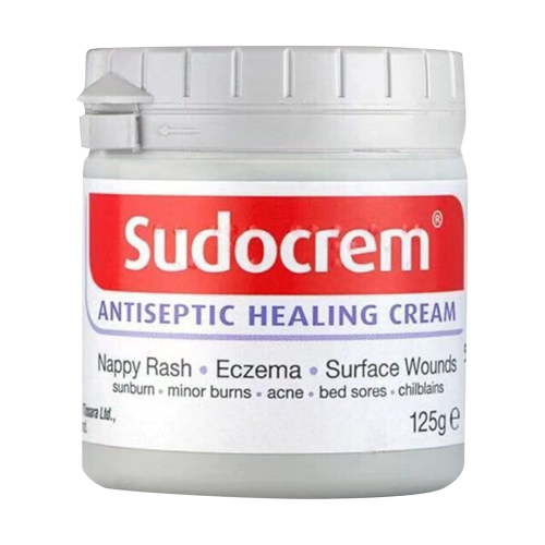 Sudocrem Antiseptic Healing Cream 125g Soothing Relief for Nappy Rash, Eczema, Surface Wounds, and Minor Burns