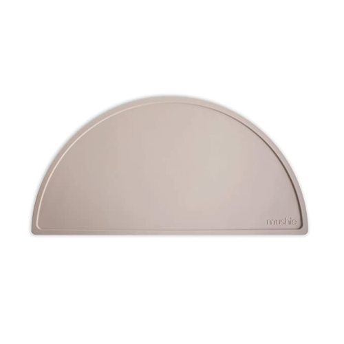 mushie Silicone Placemat for Kids | BPA-Free Non-Slip Design (Shifting Sand)