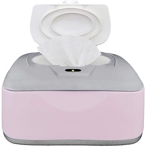 Baby Wet Wipe Warmer, Dispenser, Holder and Case - with Easy Press On/Off Switch, Only Available at Amazon