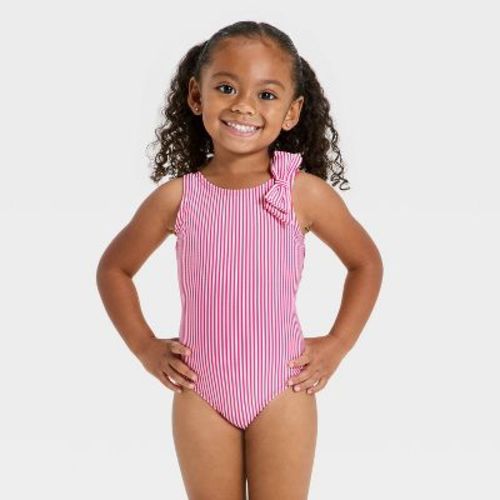 Toddler Girls' One Piece Swimsuit - Cat & Jack™ Pink 4T