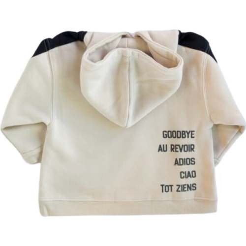 Ciao Hoodie, Cream - Bizz x Siss | Maisonette