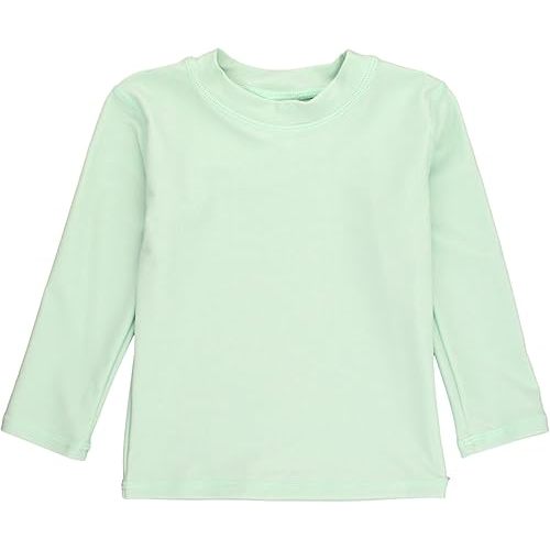 RUGGEDBUTTS® Baby/Toddler Boys Long Sleeve Rash Guard Swim Shirt w/UPF 50+