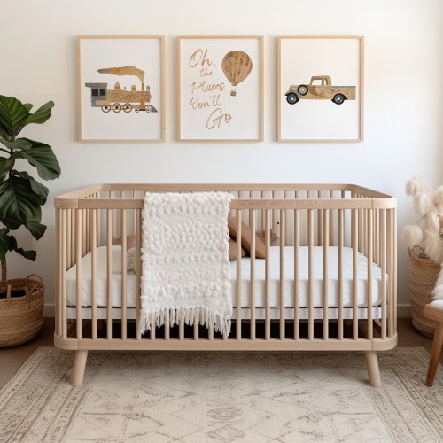 Nursery Wall Decor - Travel Nursery - Baby Boy Nursery Decor - Vintage Nursery Decor - Oh The Places You'll Go - Explorer Nursery Art