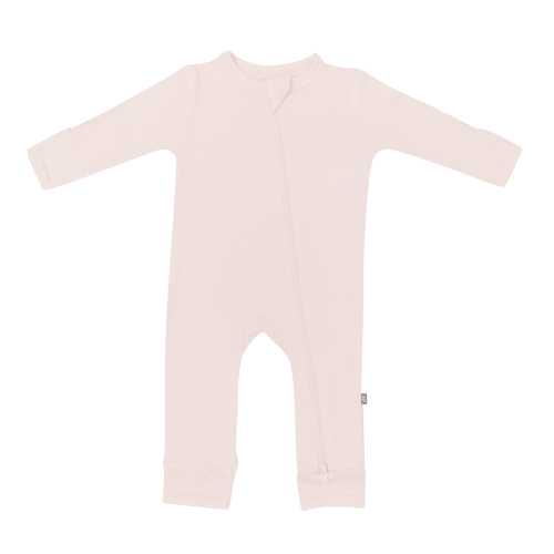 Zippered Romper in Blush