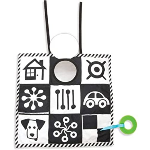 Manhattan Toy Wimmer-Ferguson Double Sided 3-in-1 Triangle Play and Pat Activity Mat