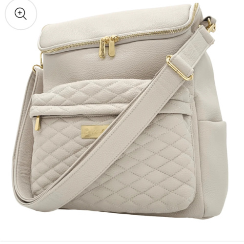 Deluxe Faux Leather Baby Diaper Bag | Multi-functional & Stylish – Bellaboo USA