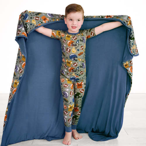 Touchdown Time Large Cloud Blanket® - Little Sleepies