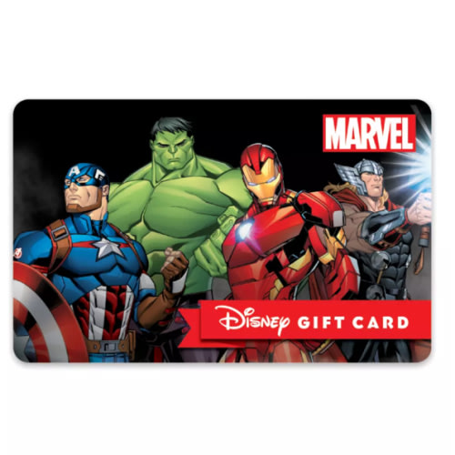 Marvel Avengers Disney Gift Card | Disney Store