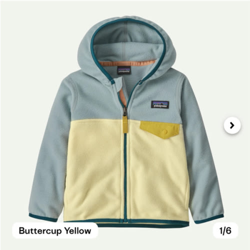 Patagonia Baby Micro D® Snap-T® Fleece Jacket