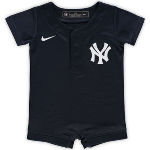 Newborn & Infant Nike Navy New York Yankees Official Jersey Romper, 18M