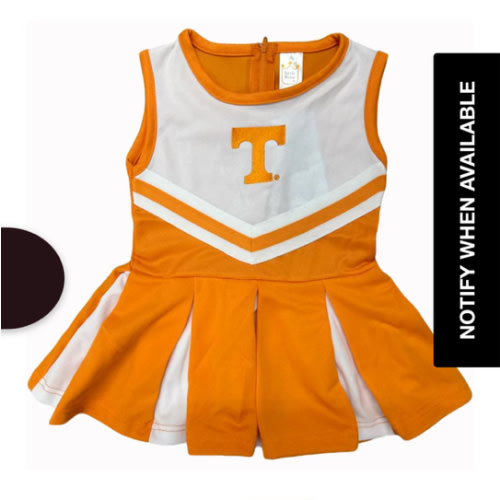 Tennessee Volunteers - Girls Infant Front Cheer Jumper Dress