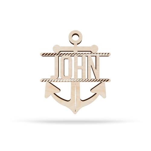 Custom Nautical Name Sign, Personalized Name Sign, Nautical Nursery Sign, Wooden Name Sign, Nautical Decor, Anchor Name Sign, Nursery Decor
