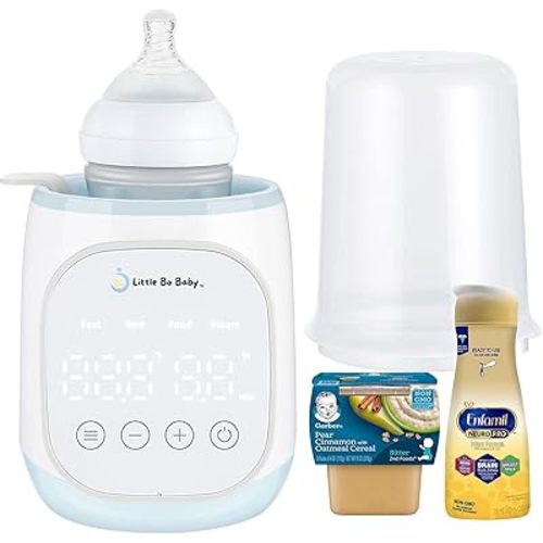 Little Bo Baby Bottle Warmer, 5 in 1 Bottle Warmer Fast Baby Bottle Warmer Baby Food Heater & Defroster Warmer