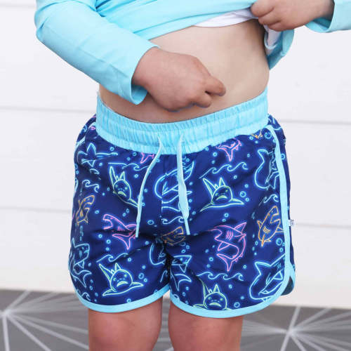 Boy's Swim Trunks | Glow Fins