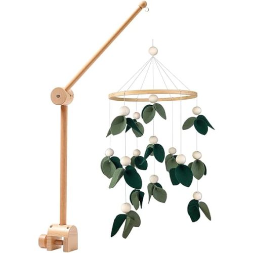 Cute Baby Mobile for Crib with Baby Crib Mobile Arm for Crib Baby Mobile Hanger Mobile Crib Holder - Gender Neutral Mobile for Nursery Decor Mobile Hanging Baby Crib Attachment for Nursery Decor