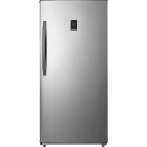 Insignia™ - 13.8 Cu. Ft. Garage Ready Convertible Upright Freezer with ENERGY STAR Certification - Stainless steel