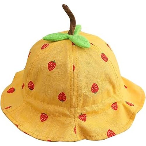 Baby Sun Hat Toddler Summer Beach UPF 50+ Sun Protection Bucket Hats for Baby Girls Infant Beach Hat with Wide Brim Kids Caps