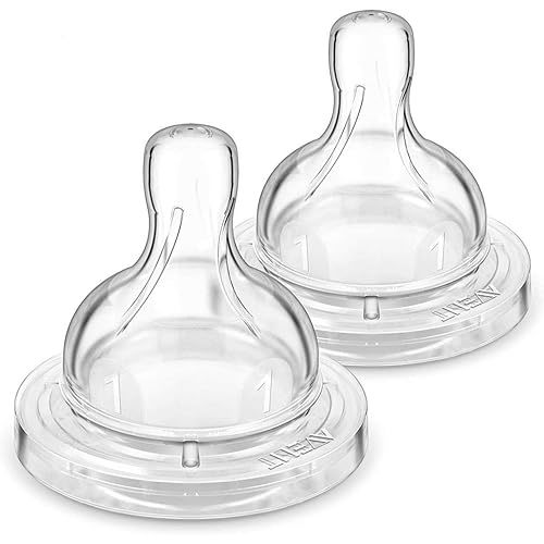 Philips Avent Classic Newborn Flow Nipple, 2-Pack