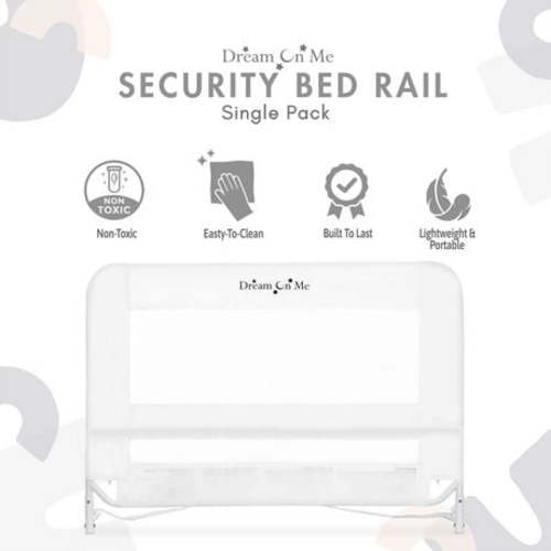 Dream On Me Mesh Security Bed Rail