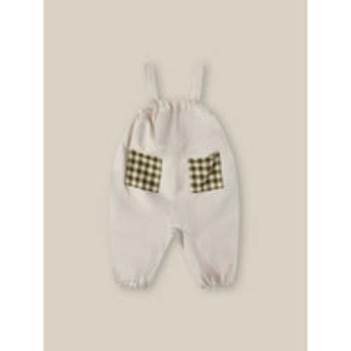 Ceramic White Artisan Jumpsuit | Organic Zoo