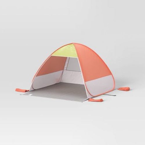 Beach Pop Up Shelter Coral - Sun Squad™