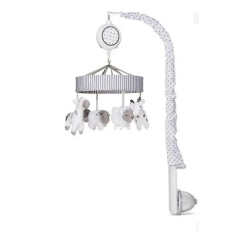 Cloud Island Baby Musical & White Noise Crib Mobile w/ Animals Auto Shut off NEW