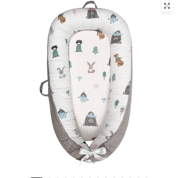 Premium Cotton Baby Lounger Nest
