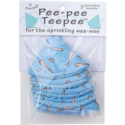 Pee-Pee Teepee Cellophane Bag - Baseball