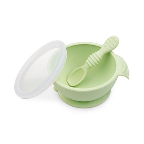Silicone First Feeding Baby Bowl Set