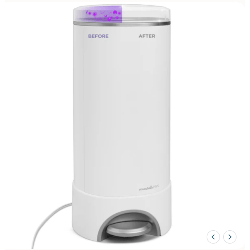 UV Sterilizing Diaper Pail | Baby Diapering & Nursery Essentials | Munchkin