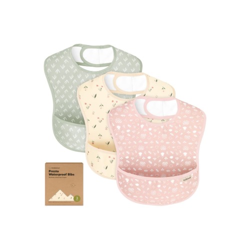 3-Pack Presto Waterproof Bibs