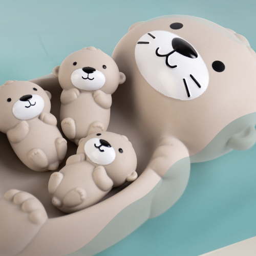 YIMWNYI 4Pcs Adorable Floating Animals Bath Toy Set, Safe Soft Rubber, Engaging Bath Time Fun, Supports Motor Skills, Interactive Parent and Little Figures, Easy to Clean Bath Toys - Walmart.ca